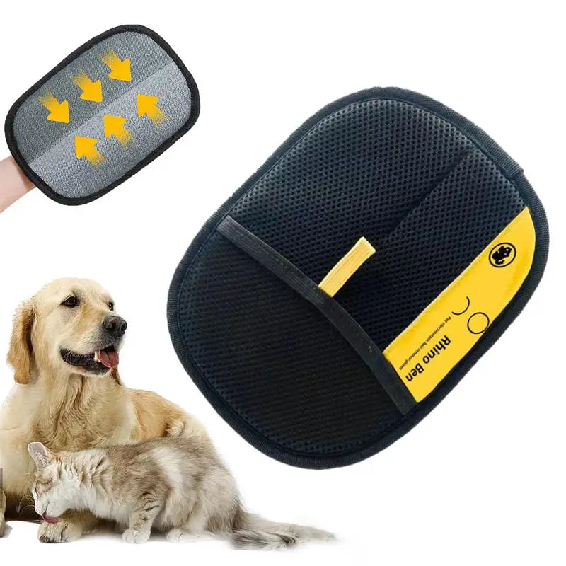 Electrostatic Pet Hair Remover Glove for Cats & Dogs