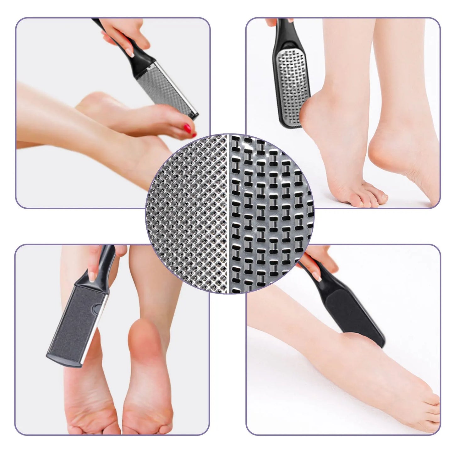 10-in-1 Professional Pedicure Set with Stainless Steel Foot Files
