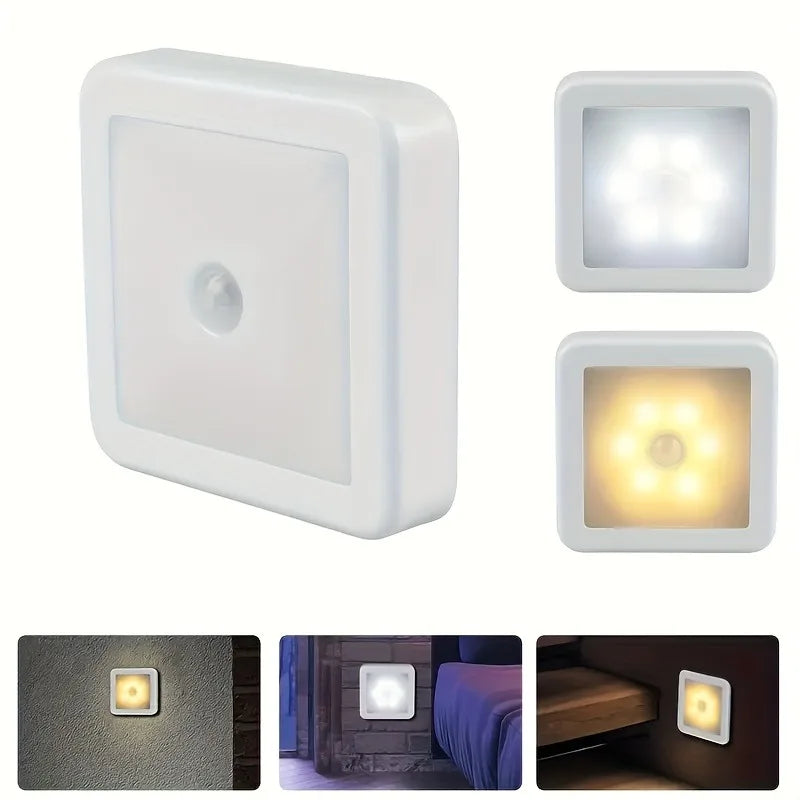 6 LED Motion Sensor Night Light with Magnetic Mount