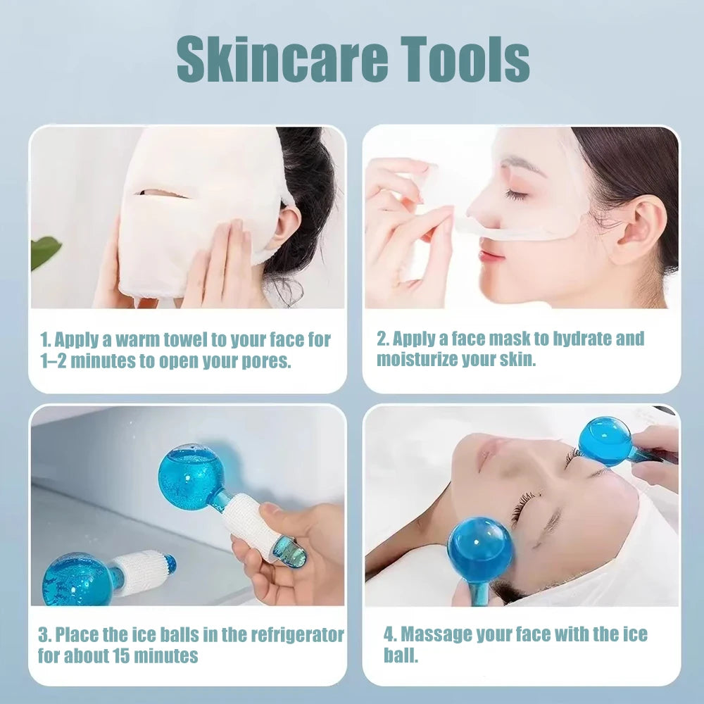 Cxenog Facial Ice Globes - Set of 2