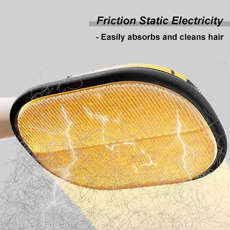 Electrostatic Pet Hair Remover Glove for Cats & Dogs