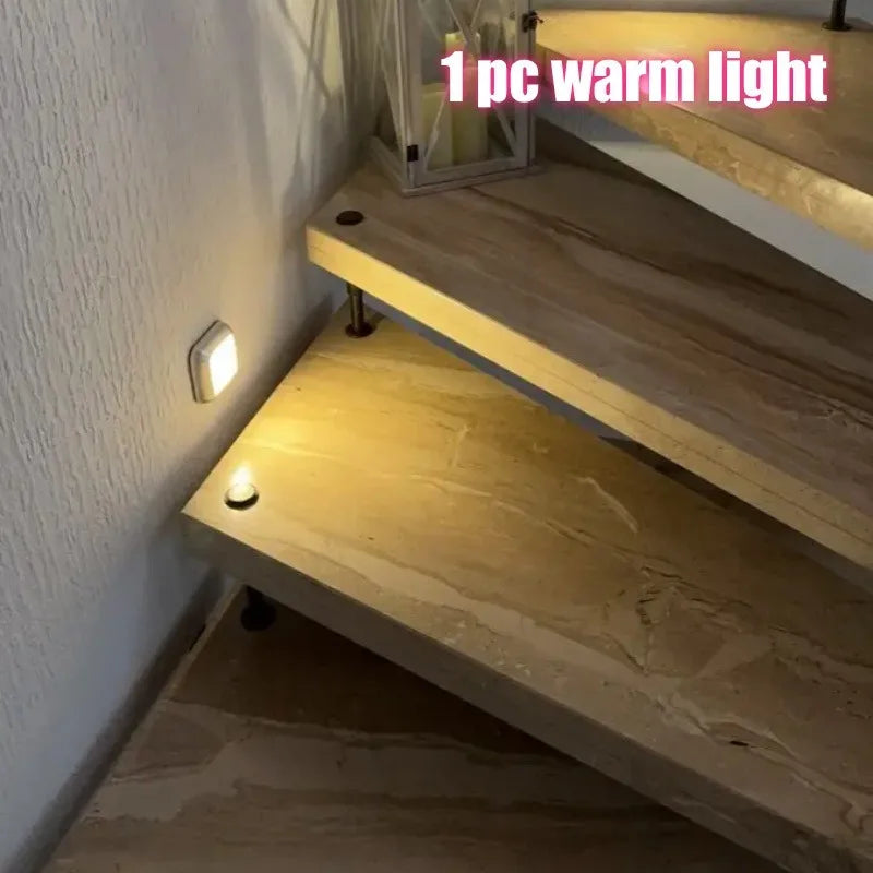 6 LED Motion Sensor Night Light with Magnetic Mount