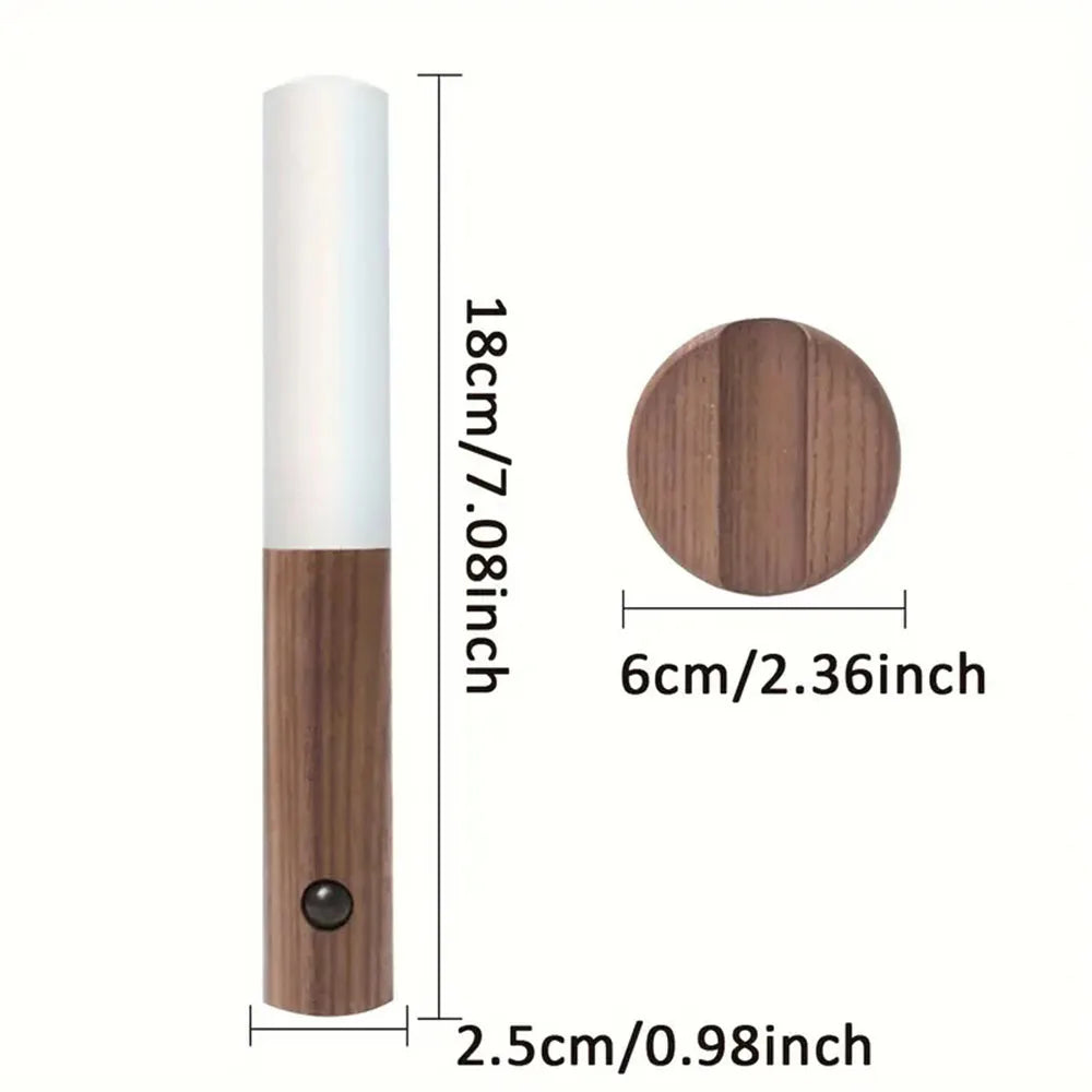 Smart Motion Sensor LED Wall Lamp - Rechargeable Magnetic Night Light
