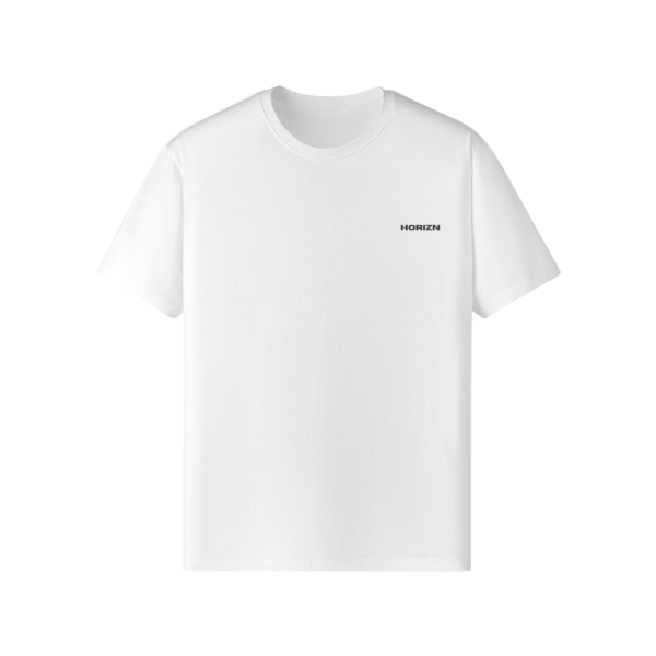 white-HORIZN Tee-unisex
